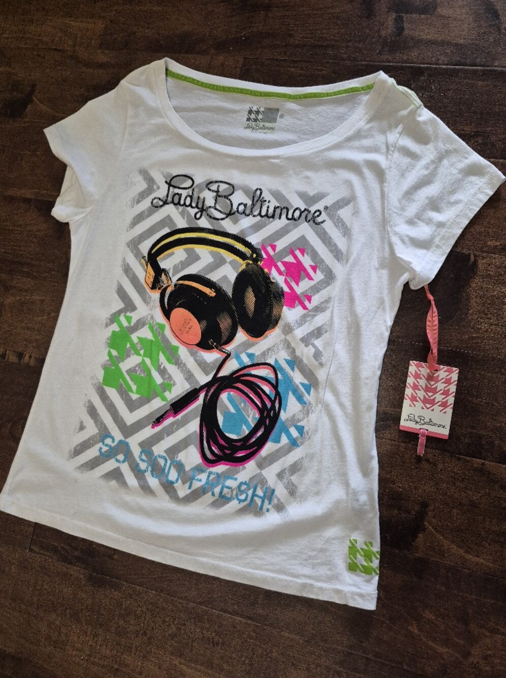BNWT Vintage 2012 Lady Baltimore Graphic T-Shirt by Christian Audigier